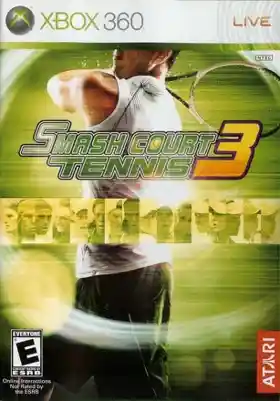 Smash Court Tennis 3 (USA) box cover front